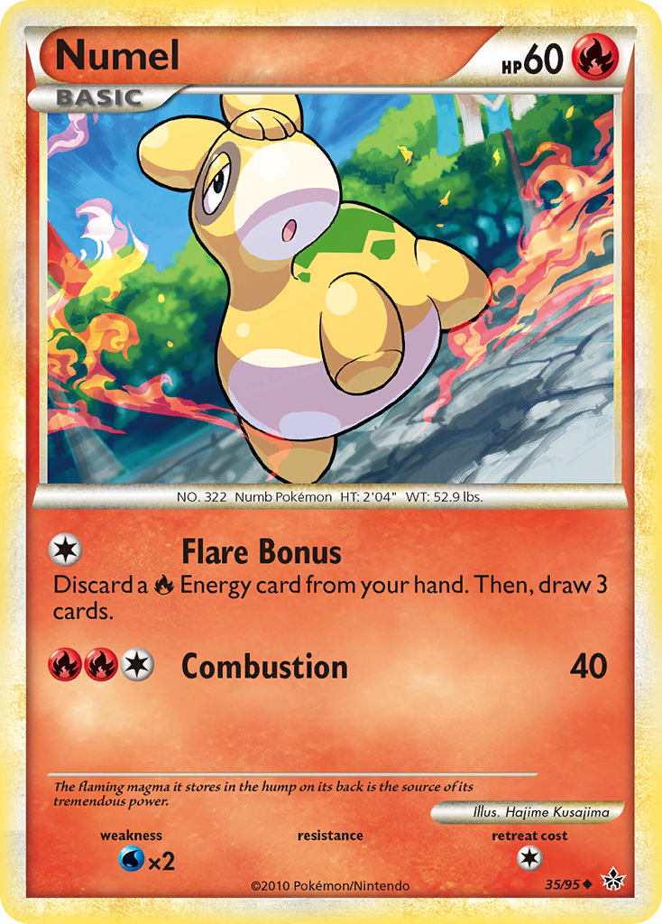 Numel (35/95) [HeartGold & SoulSilver: Unleashed] | Exor Games Truro