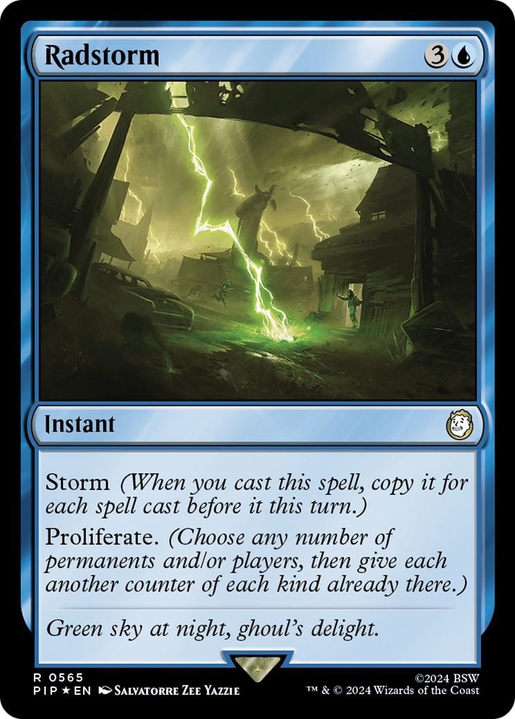 Radstorm (Surge Foil) [Fallout] | Exor Games Truro