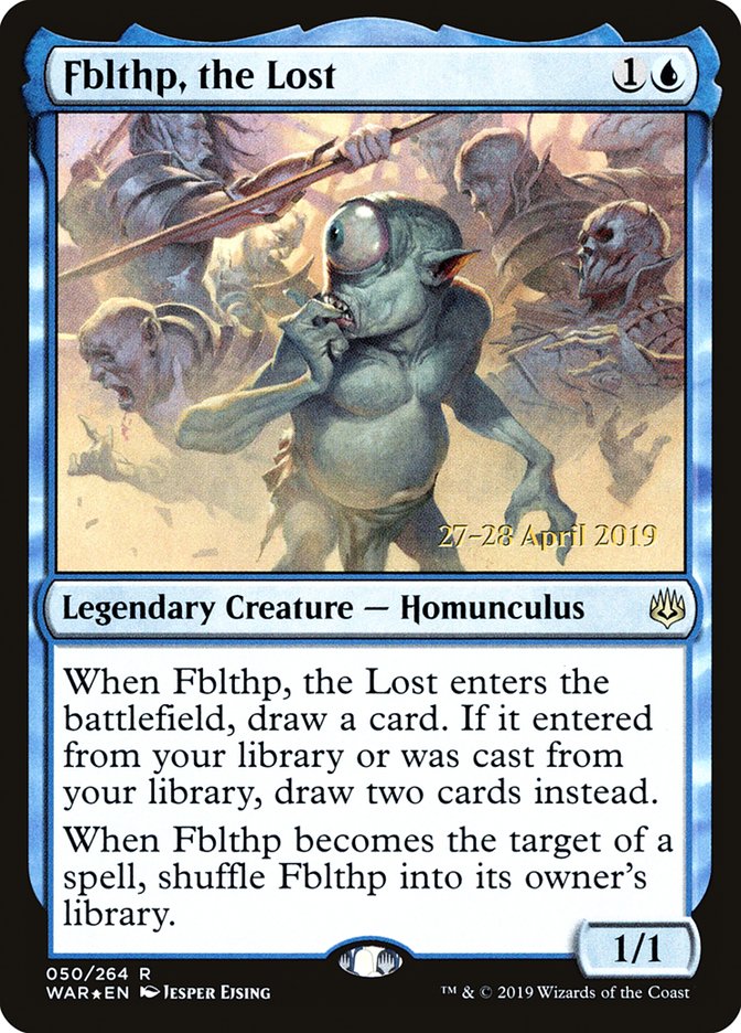 Fblthp, the Lost [War of the Spark Prerelease Promos] | Exor Games Truro