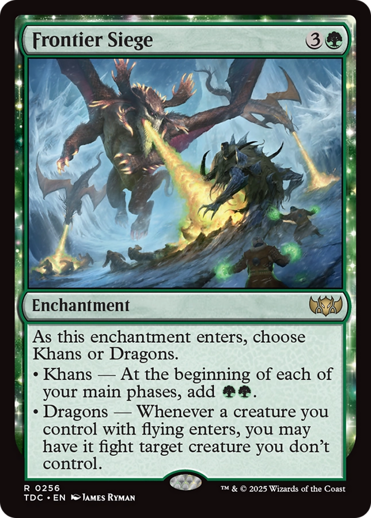 Frontier Siege [Tarkir: Dragonstorm Commander] | Exor Games Truro
