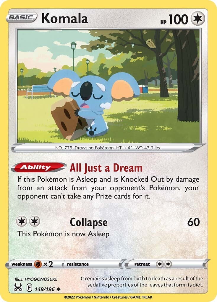Komala (149/196) [Sword & Shield: Lost Origin] | Exor Games Truro