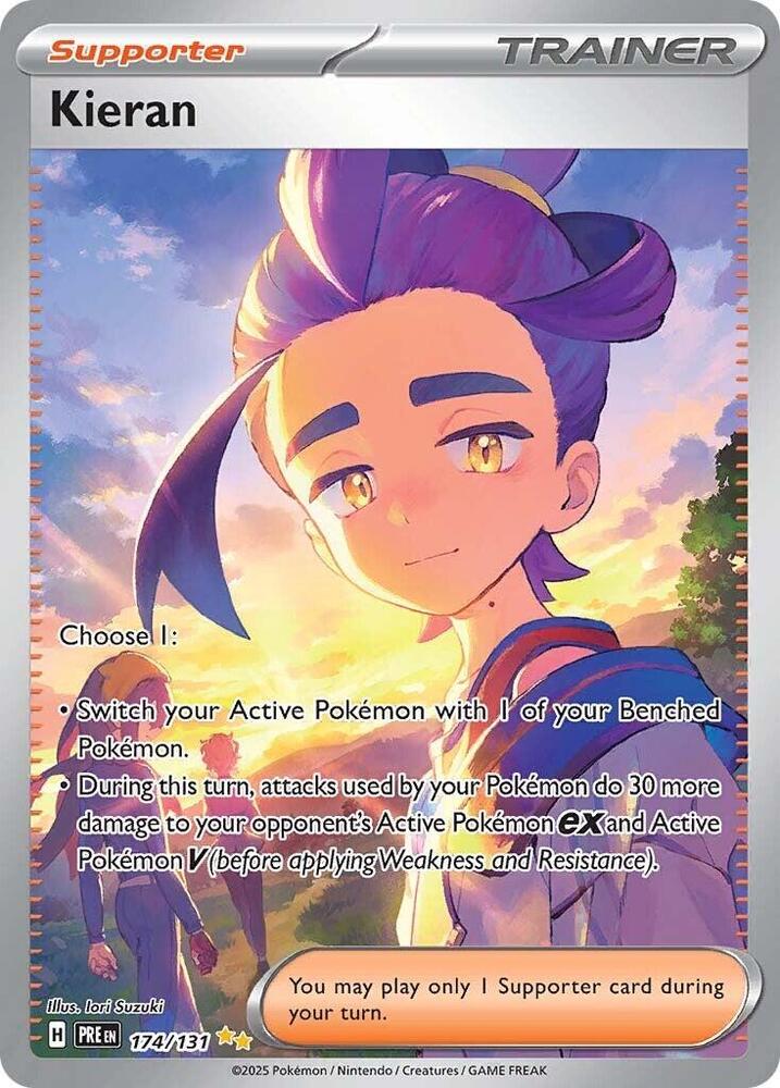Kieran (174/131) [Scarlet & Violet: Prismatic Evolutions] | Exor Games Truro