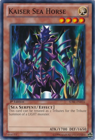 Kaiser Sea Horse [SDBE-EN016] Common | Exor Games Truro
