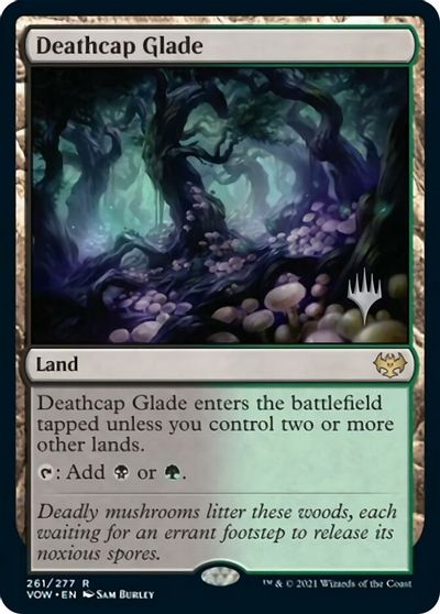 Deathcap Glade (Promo Pack) [Innistrad: Crimson Vow Promos] | Exor Games Truro