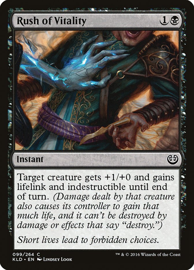 Rush of Vitality [Kaladesh] | Exor Games Truro