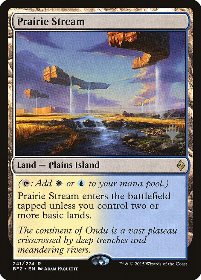 Prairie Stream [Battle for Zendikar Promos] | Exor Games Truro