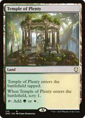 Temple of Plenty [Phyrexia: All Will Be One Commander] | Exor Games Truro