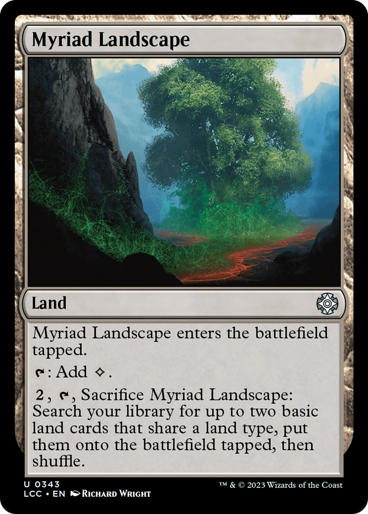 Myriad Landscape [The Lost Caverns of Ixalan Commander] | Exor Games Truro
