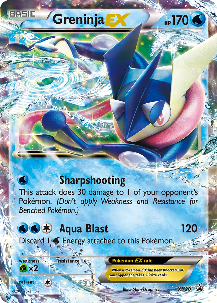 Greninja EX (XY20) [XY: Black Star Promos] | Exor Games Truro