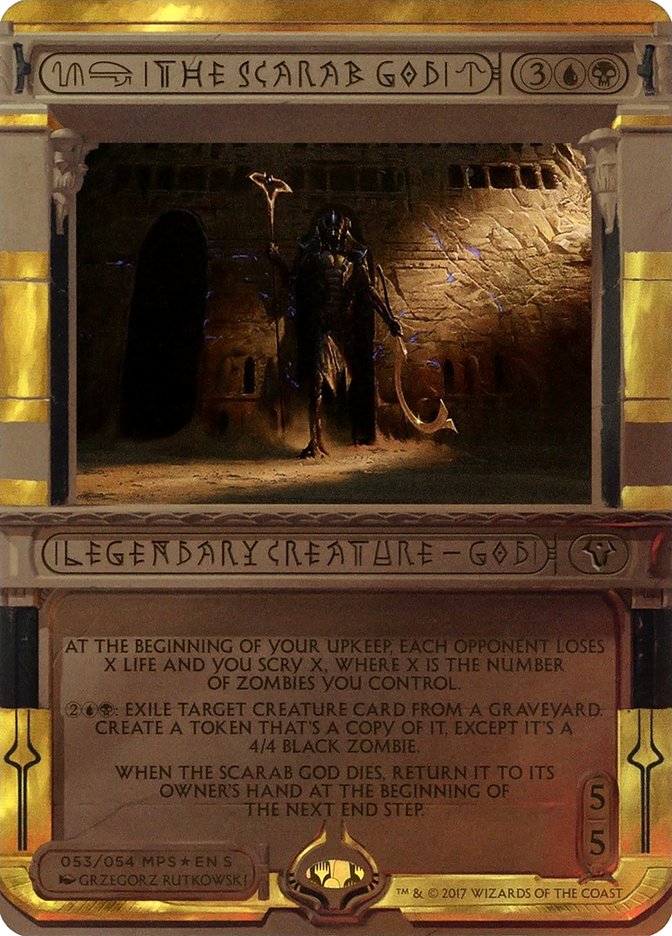 The Scarab God (Invocation) [Amonkhet Invocations] | Exor Games Truro