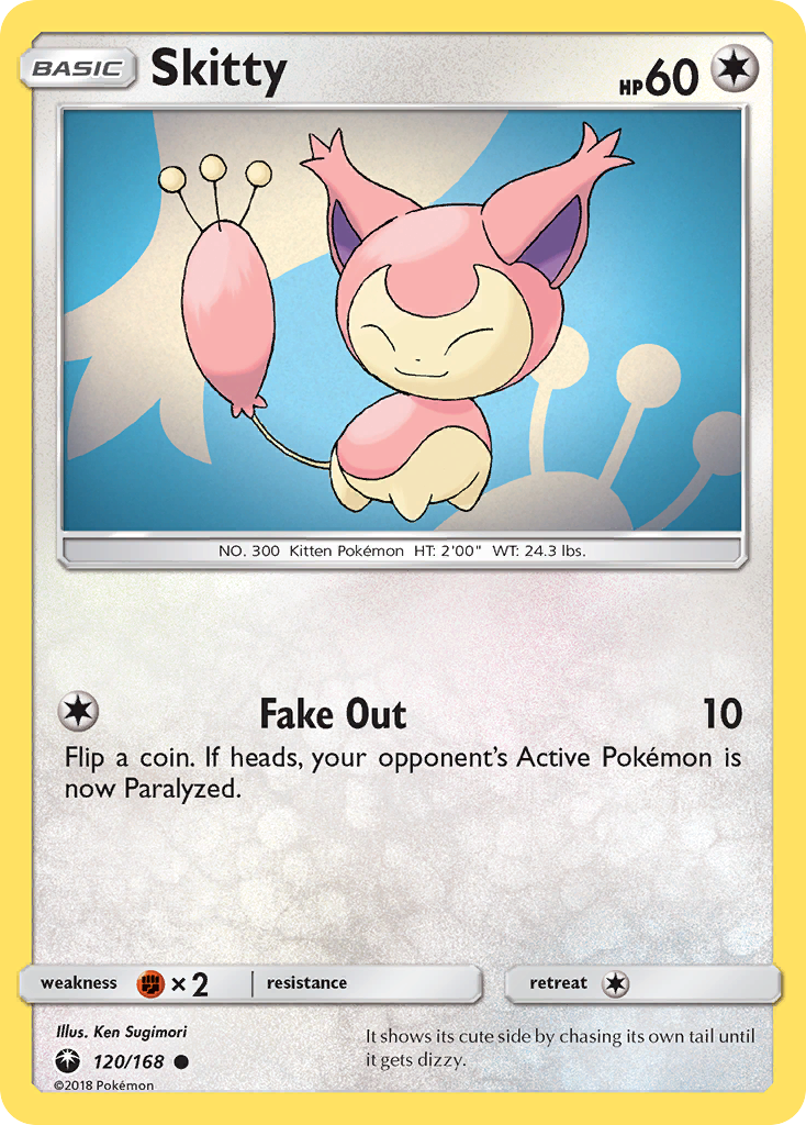 Skitty (120/168) [Sun & Moon: Celestial Storm] | Exor Games Truro