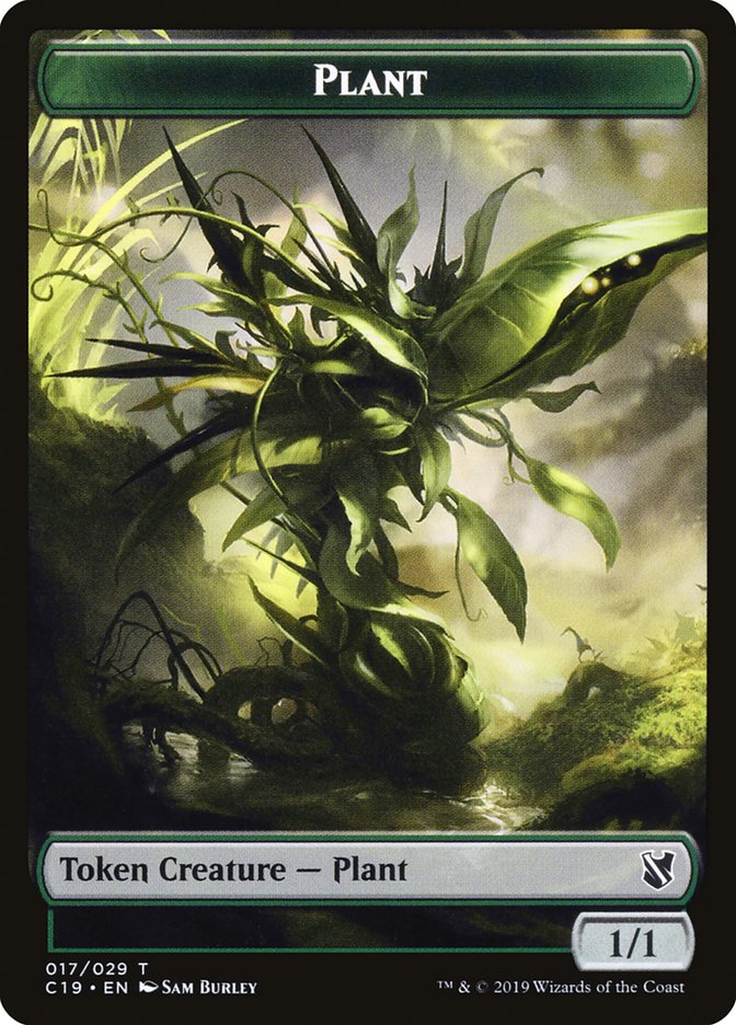Plant Token [Commander 2019 Tokens] | Exor Games Truro