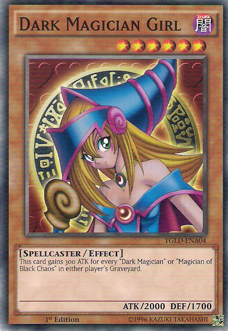 Dark Magician Girl [YGLD-ENA04] Common | Exor Games Truro