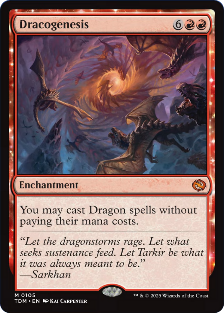 Dracogenesis [Tarkir: Dragonstorm] | Exor Games Truro