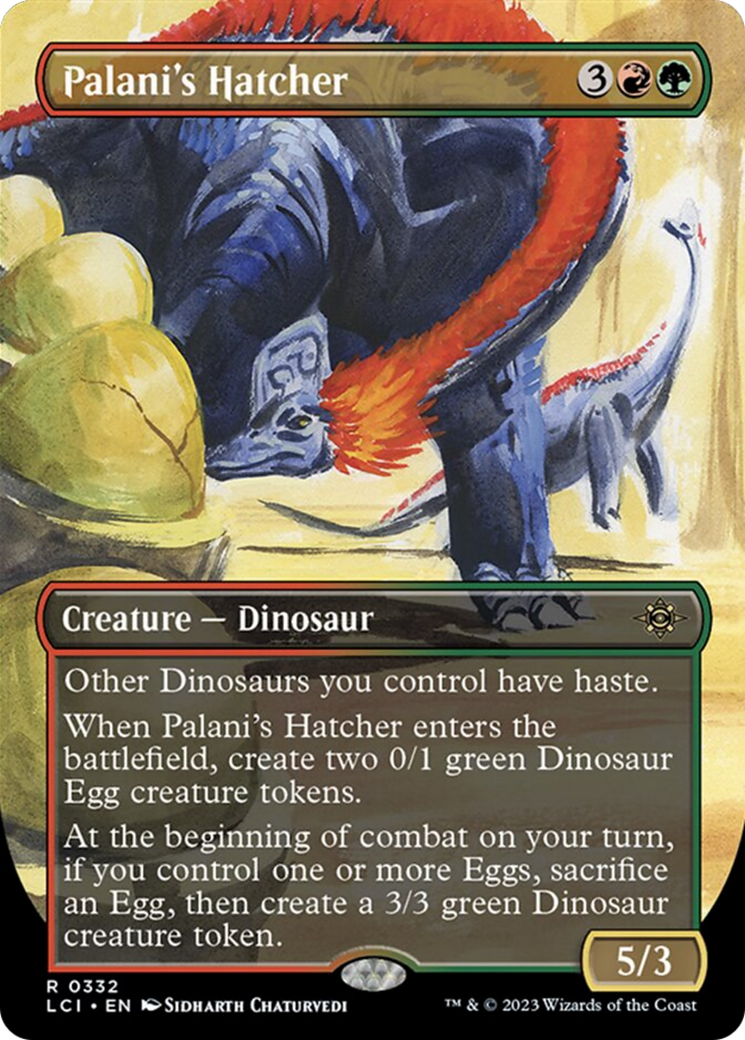 Palani's Hatcher (Borderless) [The Lost Caverns of Ixalan] | Exor Games Truro