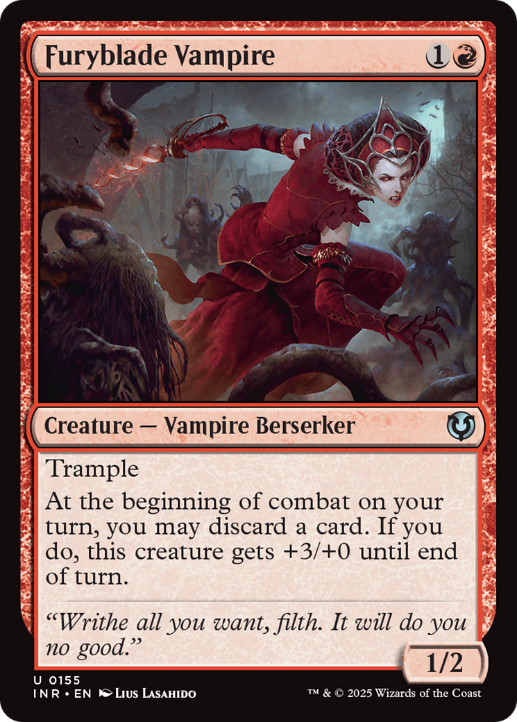 Furyblade Vampire [Innistrad Remastered] | Exor Games Truro