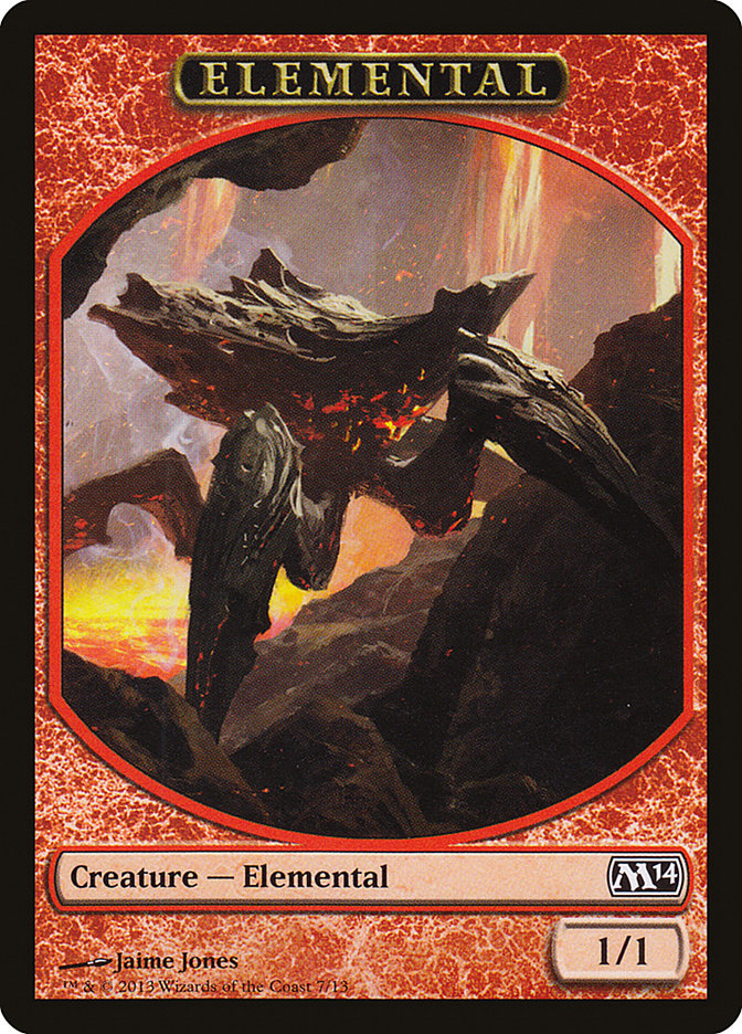 Elemental Token (7/13) [Magic 2014 Tokens] | Exor Games Truro