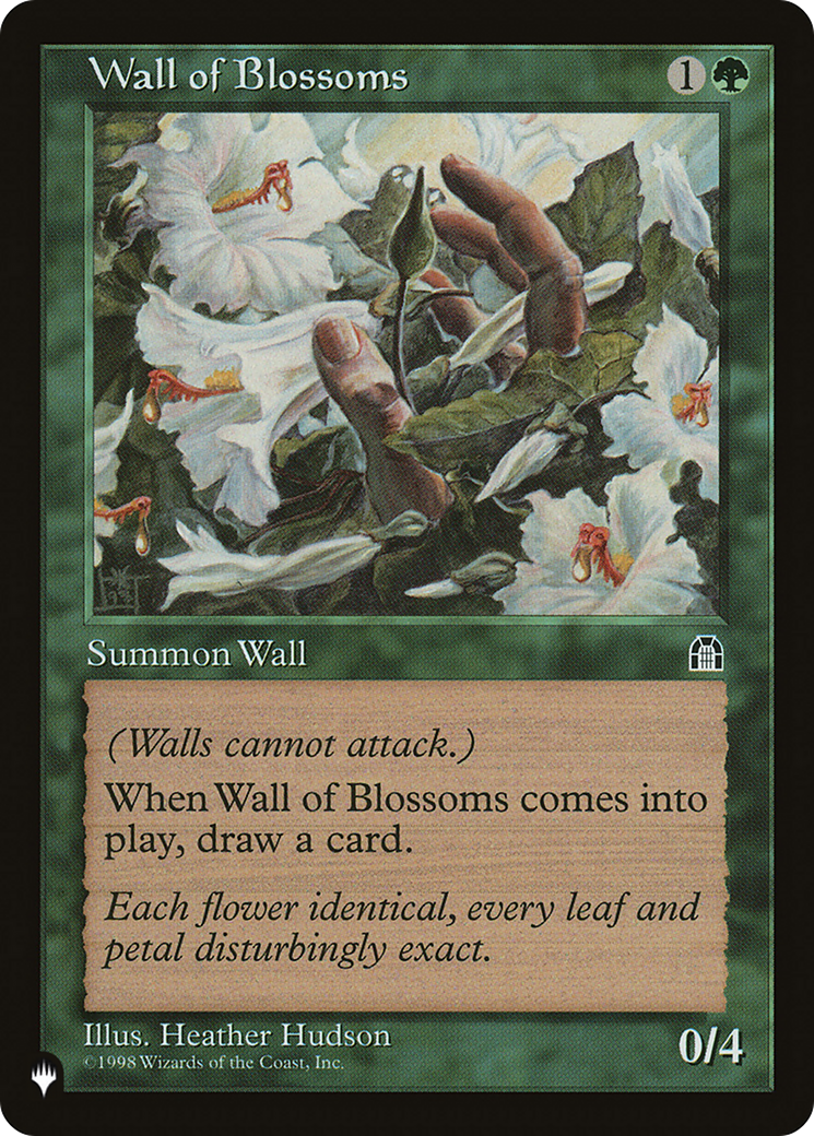 Wall of Blossoms [The List Reprints] | Exor Games Truro