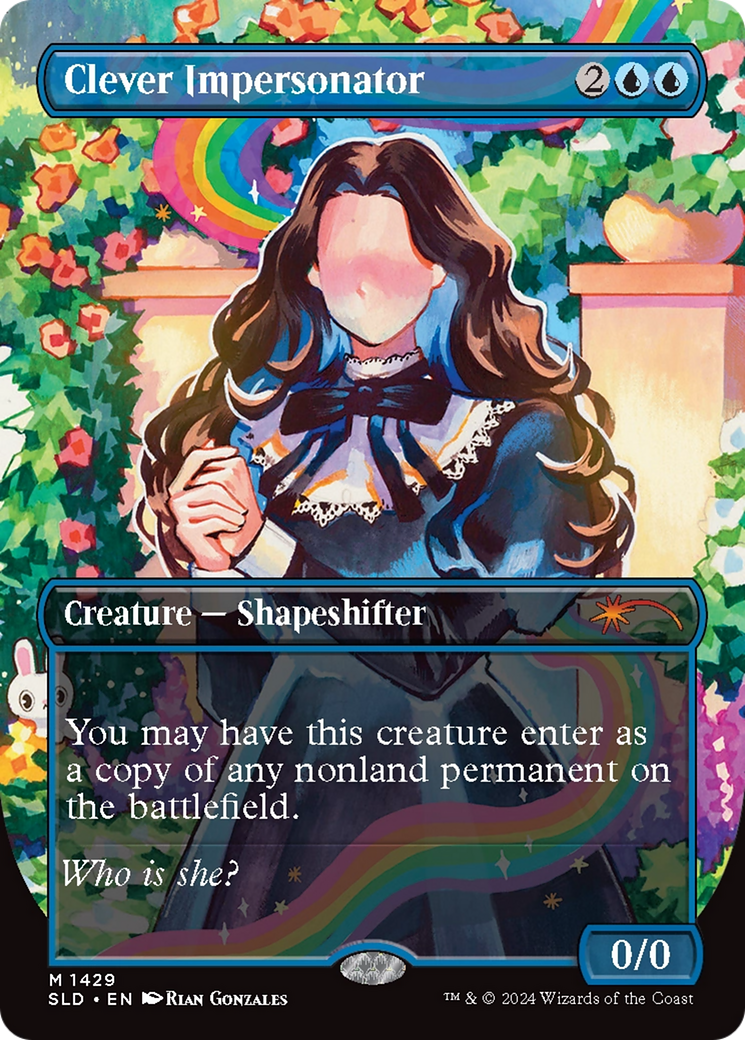 Clever Impersonator (Rainbow Foil) [Secret Lair Drop Series] | Exor Games Truro