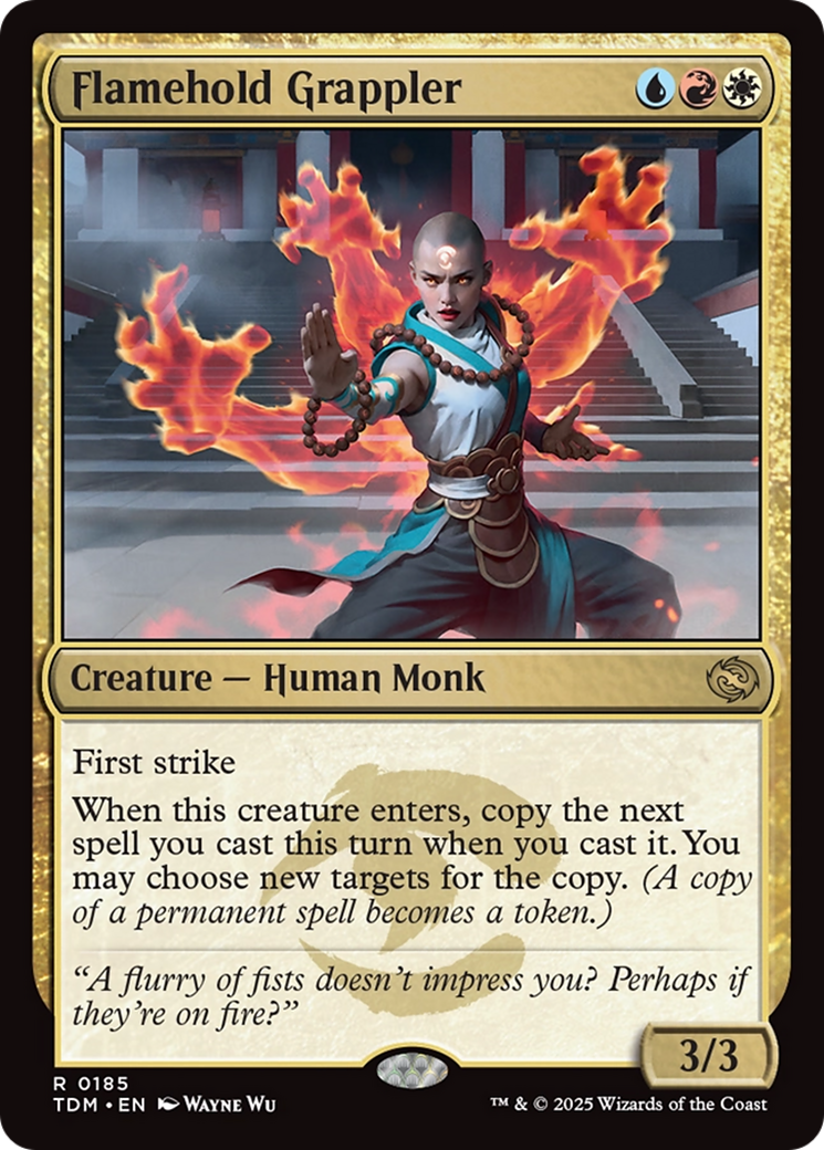 Flamehold Grappler [Tarkir: Dragonstorm] | Exor Games Truro