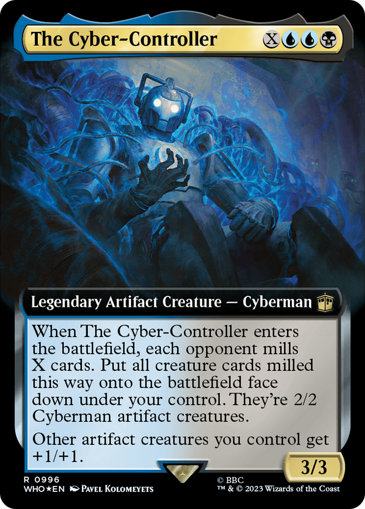 The Cyber-Controller (Extended Art) (Surge Foil) [Doctor Who] | Exor Games Truro