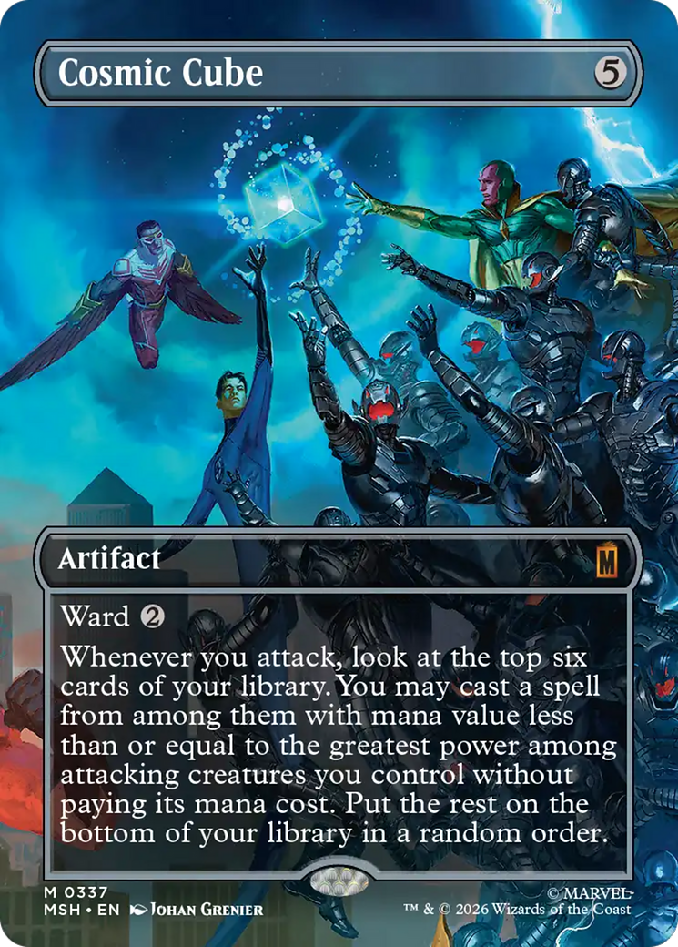 Cosmic Cube (Borderless) (0337) [Marvel Super Heroes] | Exor Games Truro