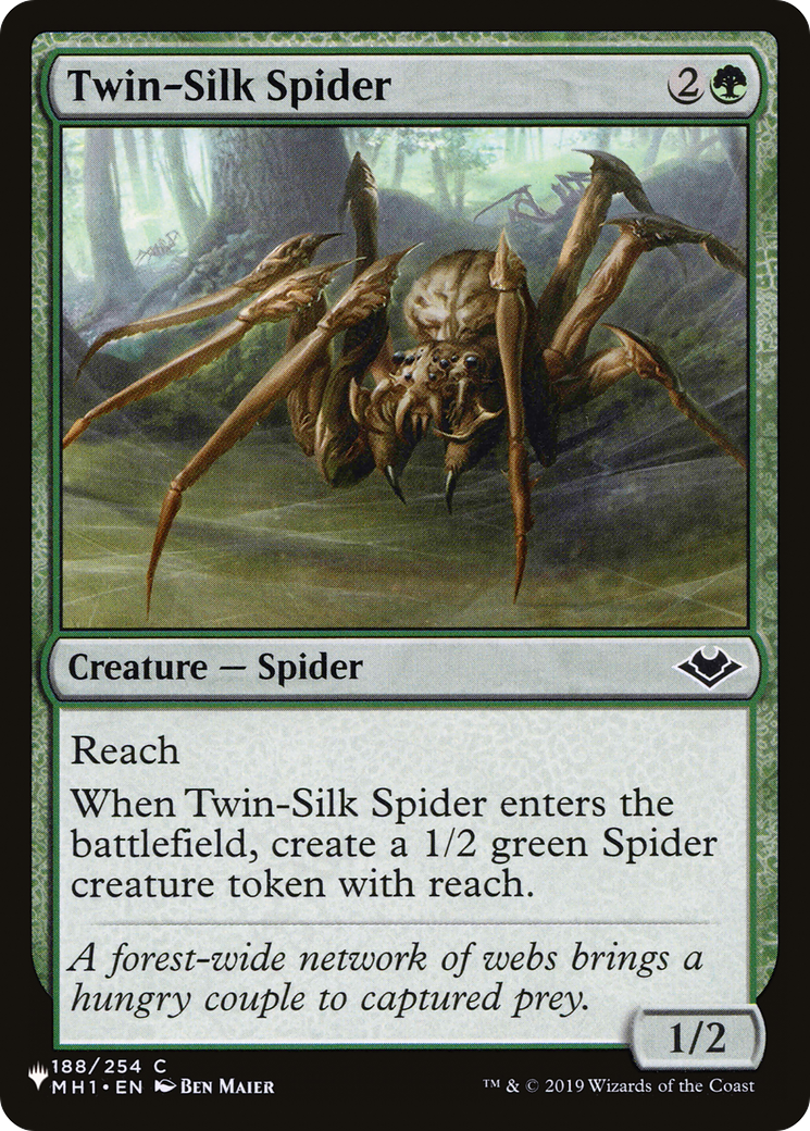 Twin-Silk Spider [The List Reprints] | Exor Games Truro