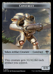 Servo // Construct (0041) Double-Sided Token [Commander Masters Tokens] | Exor Games Truro