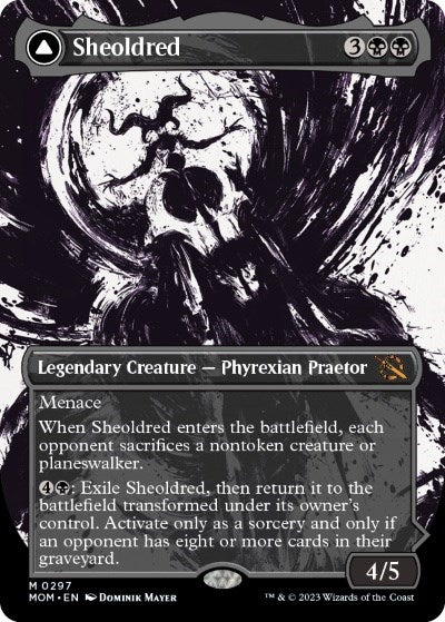 Sheoldred // The True Scriptures (Showcase Planar Booster Fun) [March of the Machine] | Exor Games Truro