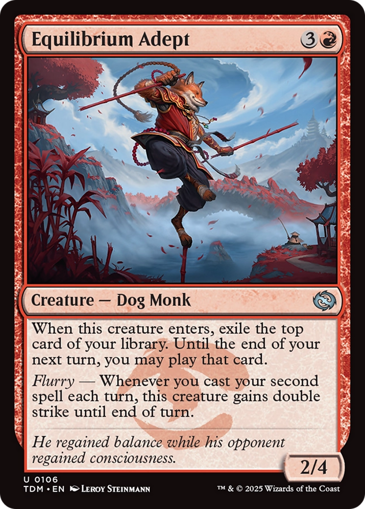 Equilibrium Adept [Tarkir: Dragonstorm] | Exor Games Truro