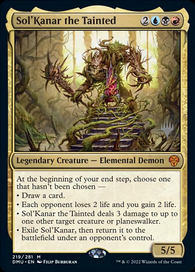 Sol'Kanar the Tainted (Promo Pack) [Dominaria United Promos] | Exor Games Truro