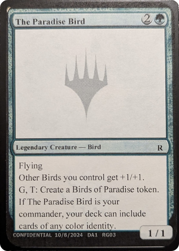The Paradise Bird [Mystery Booster 2 Playtest Cards] | Exor Games Truro