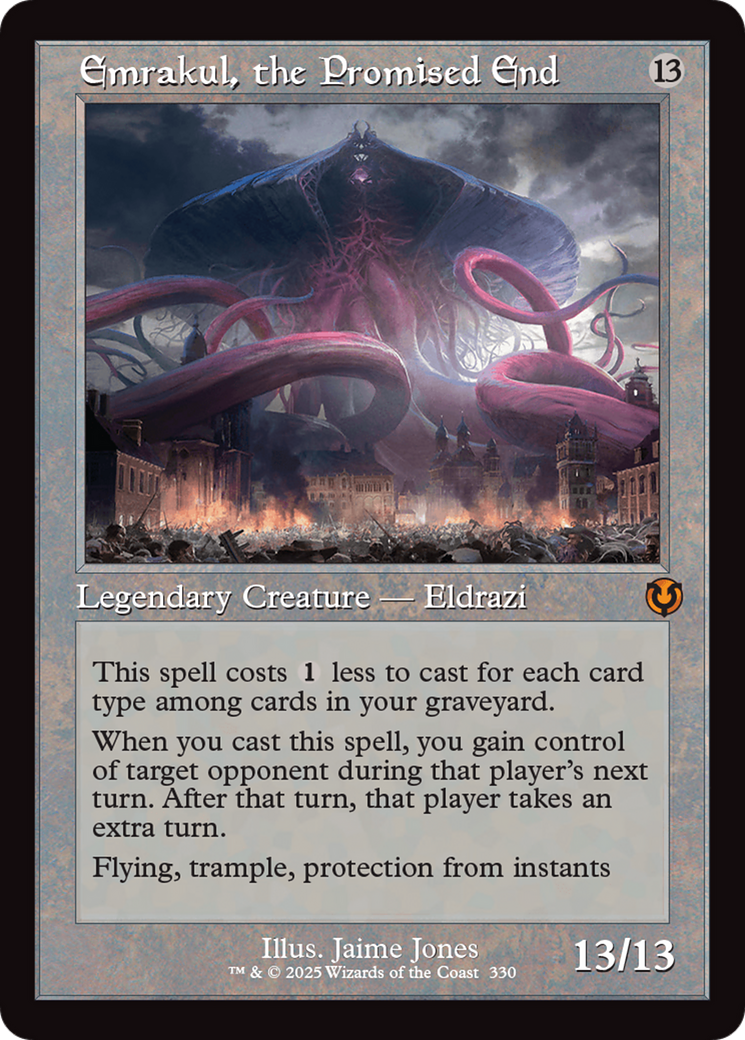 Emrakul, the Promised End (Retro Frame) [Innistrad Remastered] | Exor Games Truro