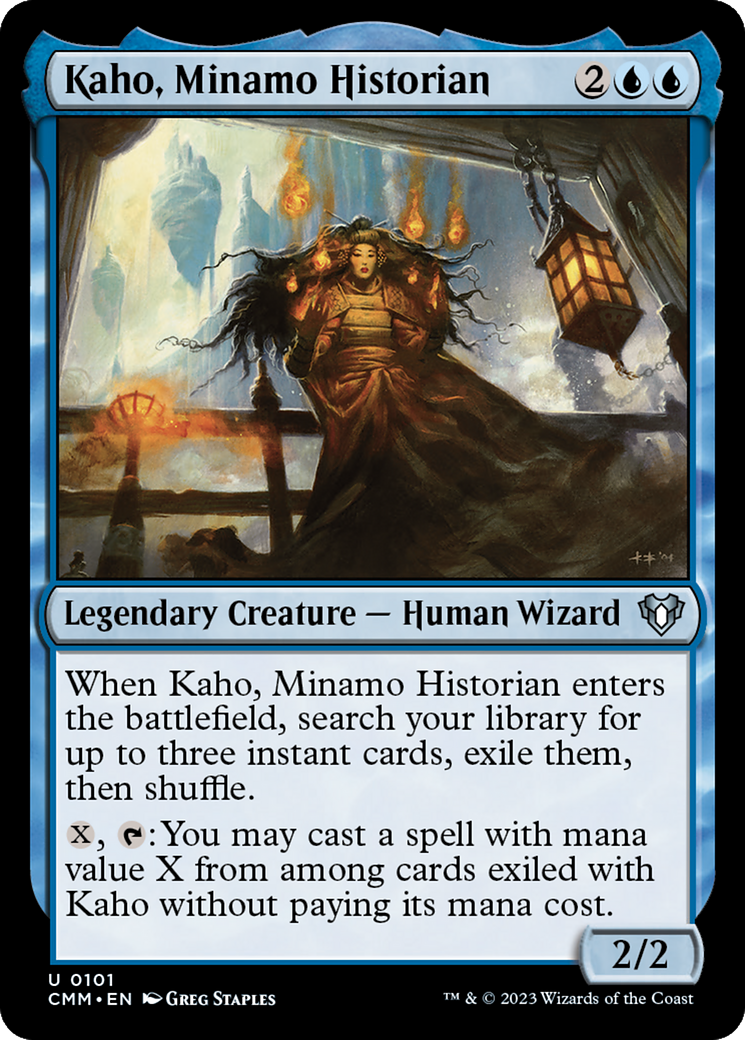 Kaho, Minamo Historian [Commander Masters] | Exor Games Truro