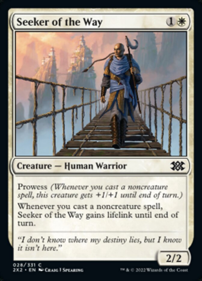 Seeker of the Way [Double Masters 2022] | Exor Games Truro