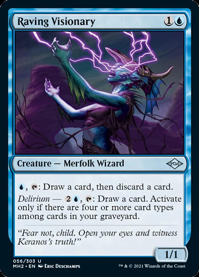 Raving Visionary [Modern Horizons 2] | Exor Games Truro