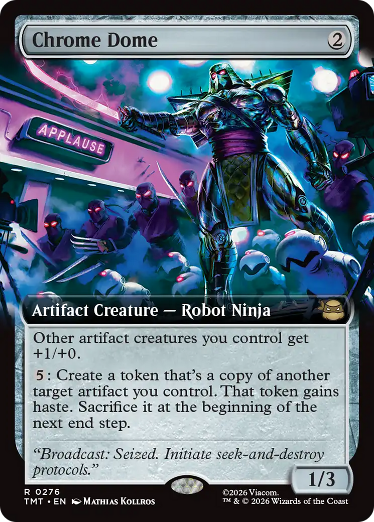 Chrome Dome (Extended Art) [Teenage Mutant Ninja Turtles] | Exor Games Truro