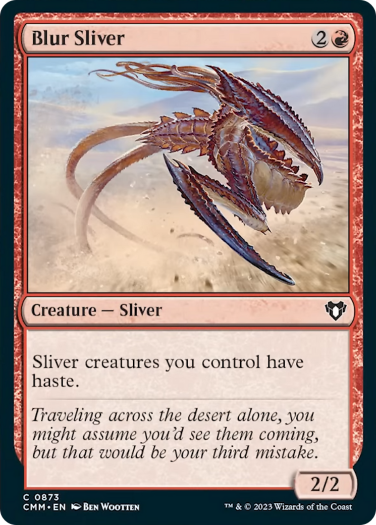 Blur Sliver [Commander Masters] | Exor Games Truro