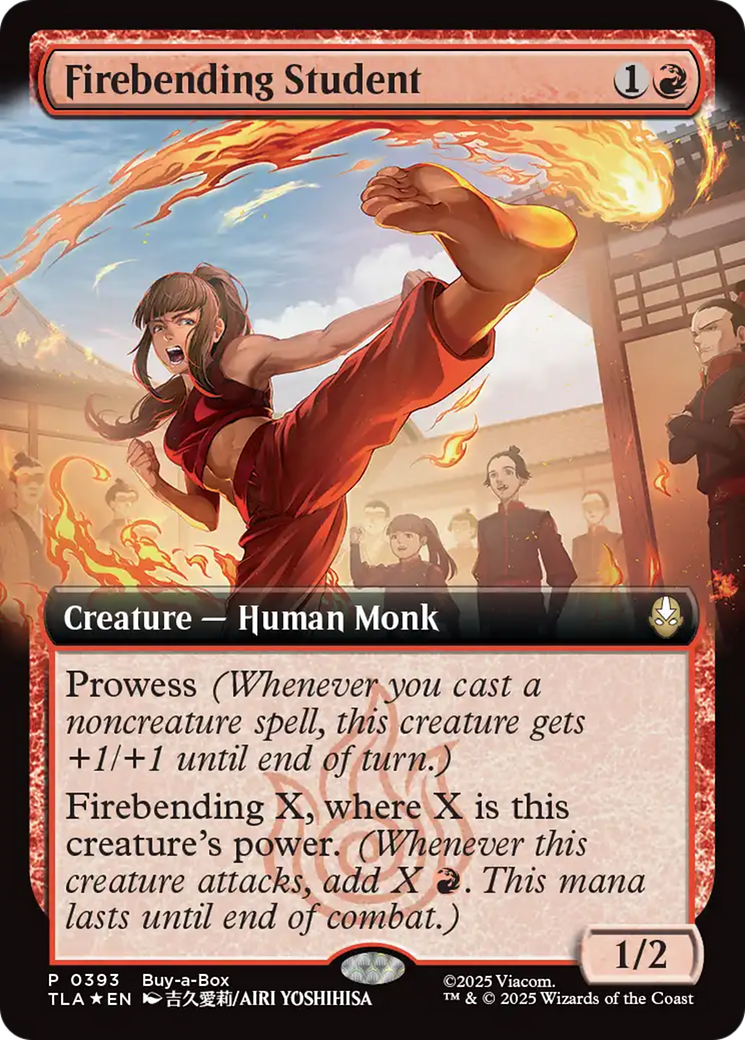 Firebending Student (Extended Art) [Avatar: The Last Airbender Promos] | Exor Games Truro