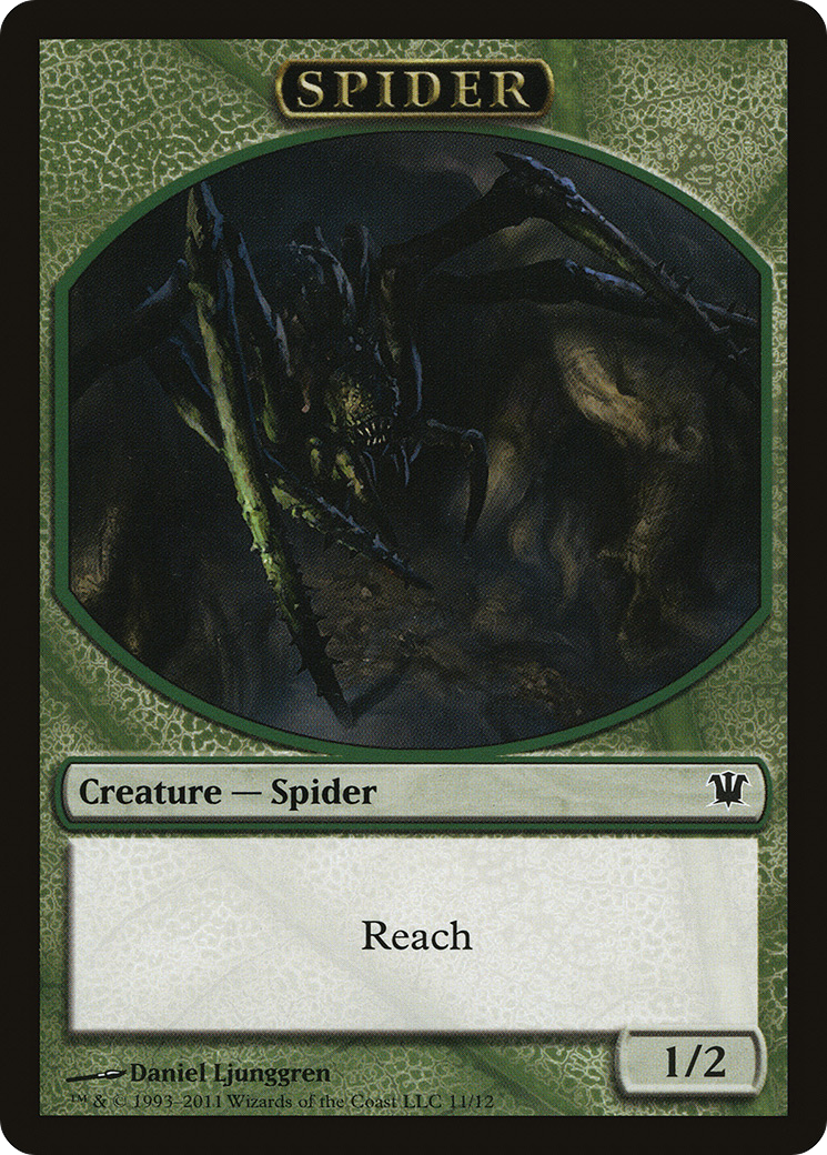 Insect // Spider Double-Sided Token [Innistrad Remastered Tokens] | Exor Games Truro