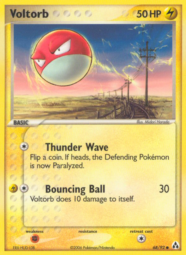 Voltorb (68/92) [EX: Legend Maker] | Exor Games Truro