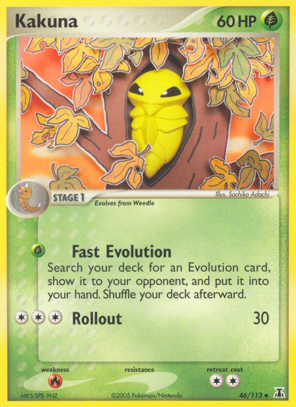 Kakuna (46/113) [EX: Delta Species] | Exor Games Truro