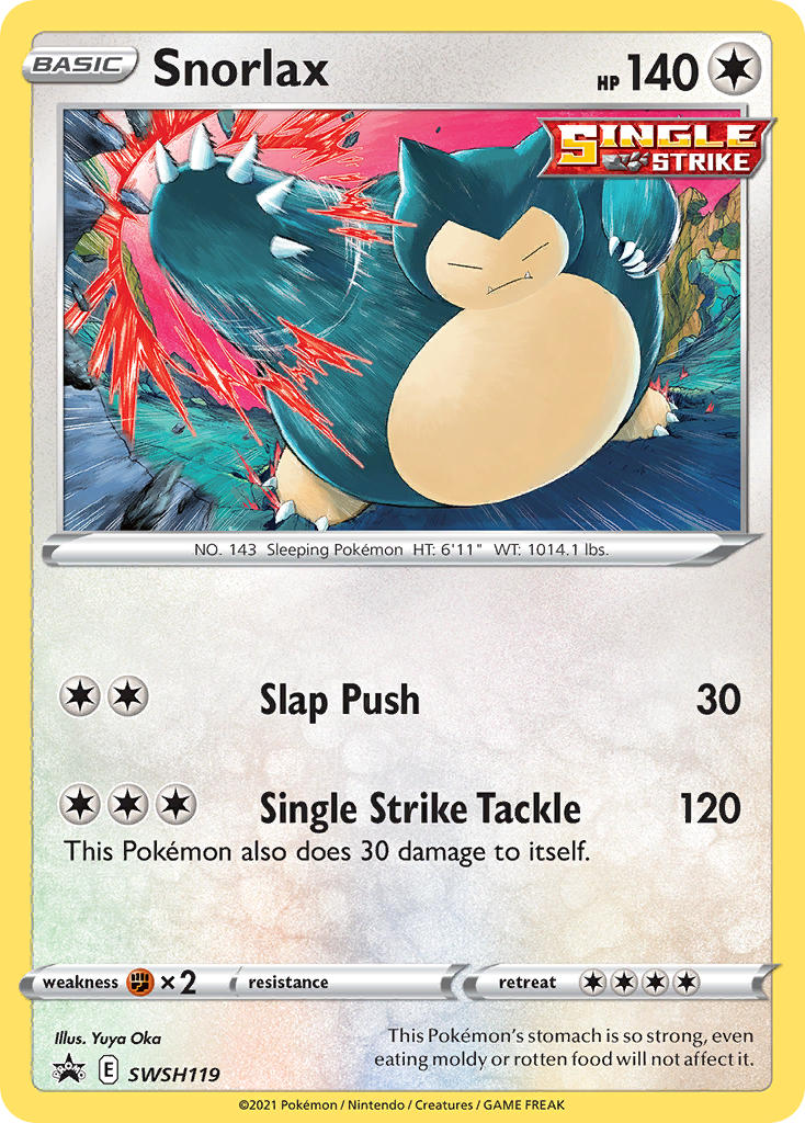 Snorlax (SWSH119) [Sword & Shield: Black Star Promos] | Exor Games Truro