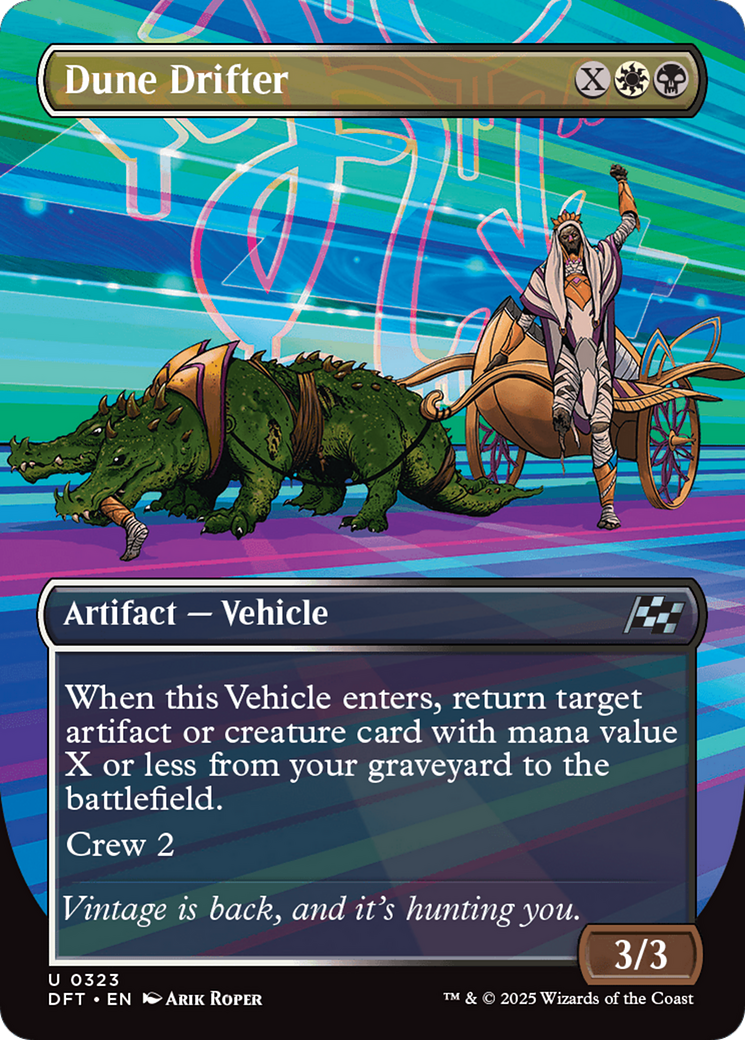 Dune Drifter (Borderless) [Aetherdrift] | Exor Games Truro