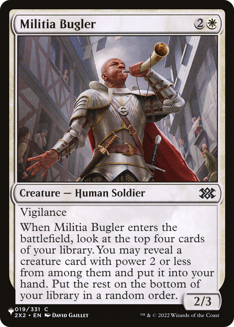 Militia Bugler [The List Reprints] | Exor Games Truro