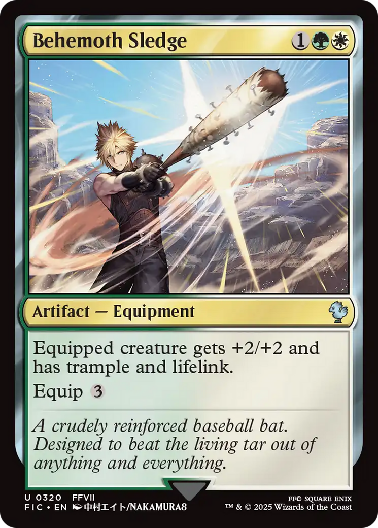 Behemoth Sledge [FINAL FANTASY Commander] | Exor Games Truro