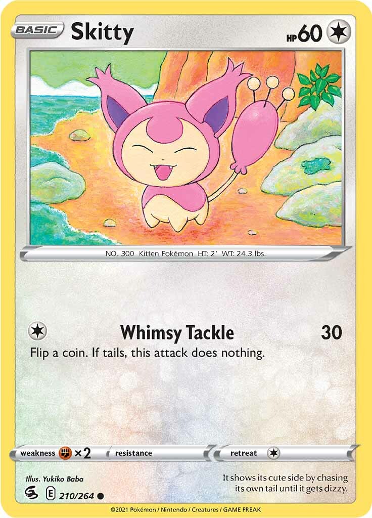 Skitty (210/264) [Sword & Shield: Fusion Strike] | Exor Games Truro