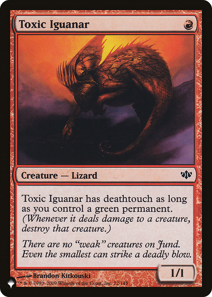Toxic Iguanar [The List] | Exor Games Truro