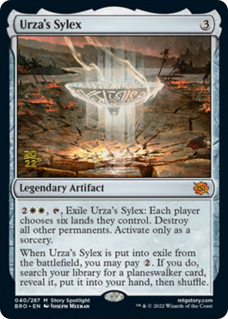 Urza's Sylex [The Brothers' War Prerelease Promos] | Exor Games Truro