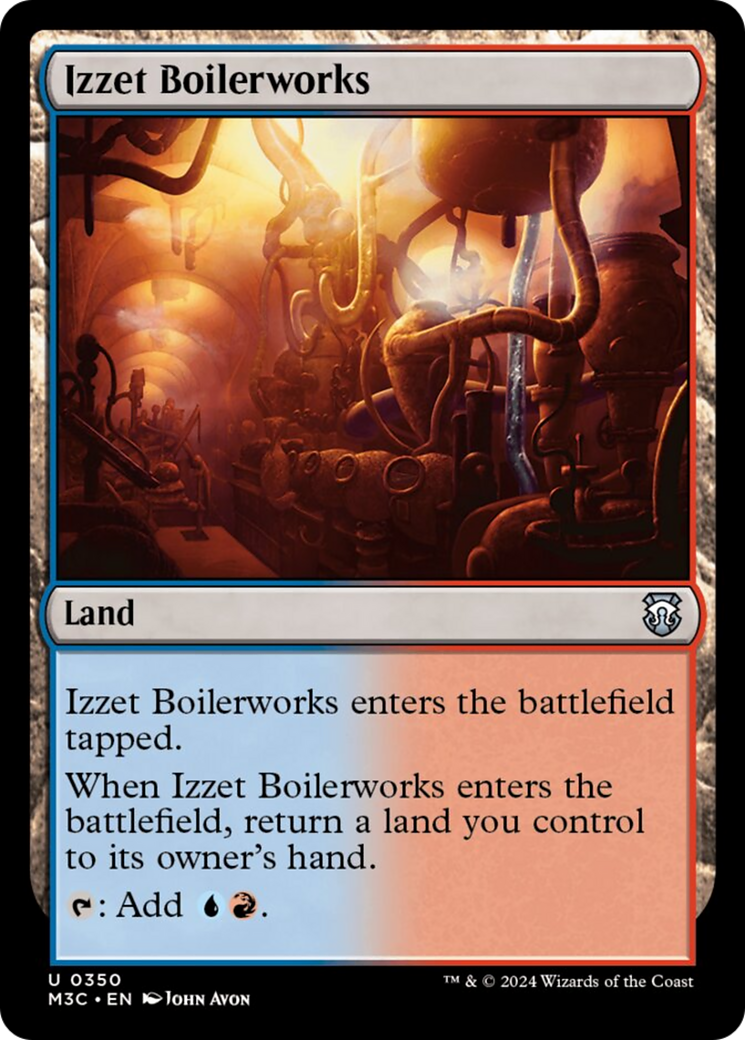 Izzet Boilerworks [Modern Horizons 3 Commander] | Exor Games Truro